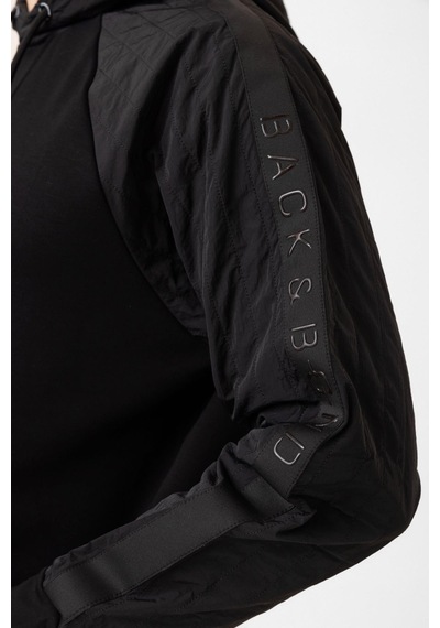 Backandbond Regular Fit Kapüşonlu Sweatshirt Siyah