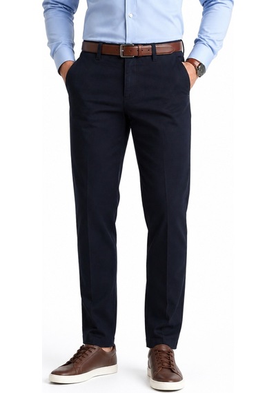 Lavetto Erkek Kanvas Pantolon Regular Kalıp Yazlık Bgl-st05408 Lacivert