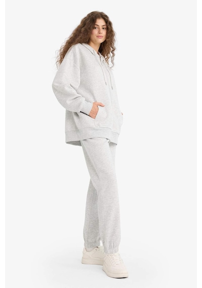 DeFacto 	Standart Fit Kalın Jogger Eşofman Altı Bel Paça Lastikli Basic Düz Uzun Boy S7370AZ25SPGR256