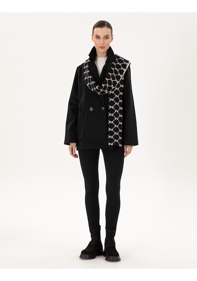 Pierre Cardin Kadın Siyah Kaban 50296074-vr046 Siyah