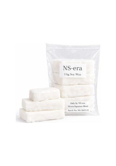 Ns-era 1 Kg Beyaz Soya Parafini Soya Wax Doğal Mum Parafini