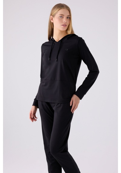 Pierre Cardin Kadın Siyah Pijama Takımı Pc8923-s-v2 Siyah