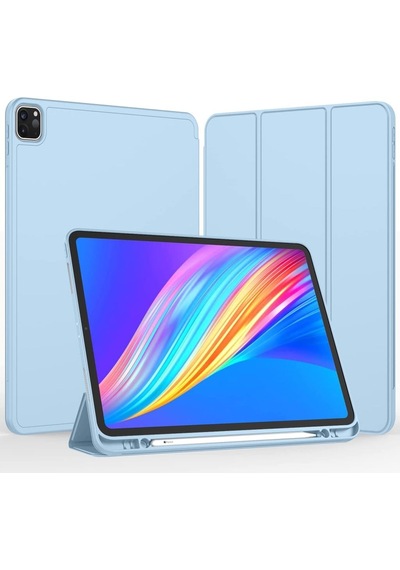Apple Uyumlu iPad Pro 11 3. Nesil 2021 Kılıf Kalem Bölmeli Smart Case A2