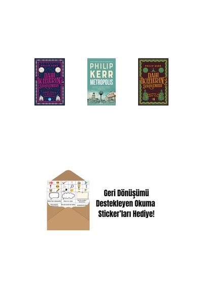 Dahi İkizlerin Serüvenleri - Cengiz Han In Mezar Soyguncuları + Metropolis + Dahi İkizlerin Serüvenleri - Katmandu'nun Kobra Kralı + Okuma Sticker'ları