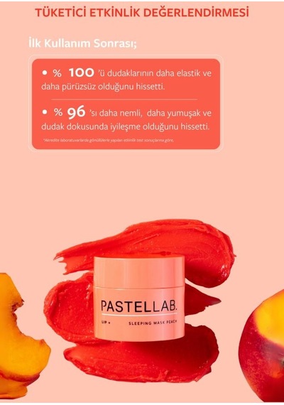 Pastel Peach Sleeping Lip Mask