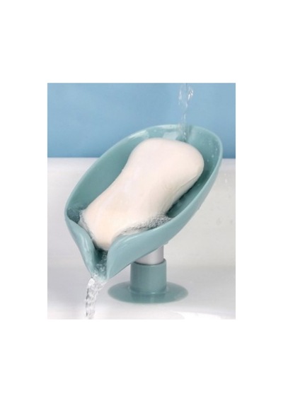 Buççin Online Mağaza Vantuzlu Akıtmalı Sabunluk Su Giderli Kaymaz Banyo & Mutfak Sabunluğu Plastik Çok Renkli