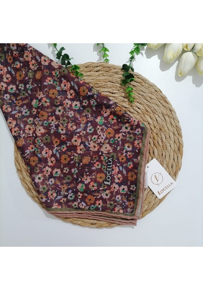 Locella - Soft Pamuklu Eşarp Ms202 Çok Renkli