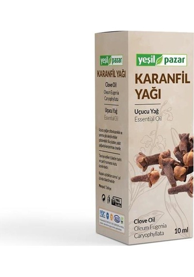 Yeşil Pazar Karanfil Yağı 10 ML