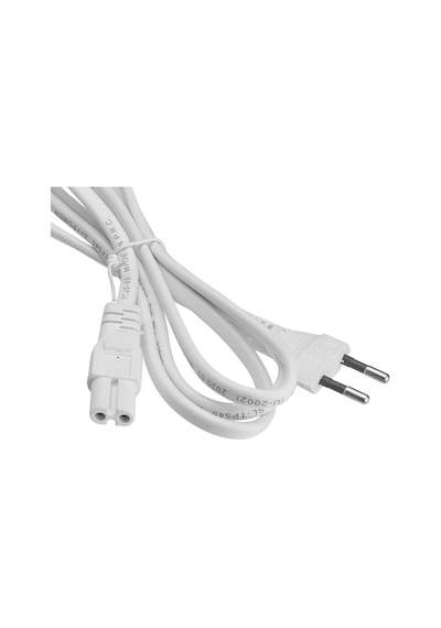 Parcbeny Sl-tp2 1.5m 0.75mm Teyip Fişi Power Kablosu - Notebook Adaptör Işıldak Power Kablo 2 Pin Elektrik Güç Kablosu 2
