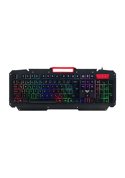 Everest KB-R800 METAFOR Usb Kablolu Gökkuşağı Aydınlatmalı Metal Yüzey Gaming Q Klavye