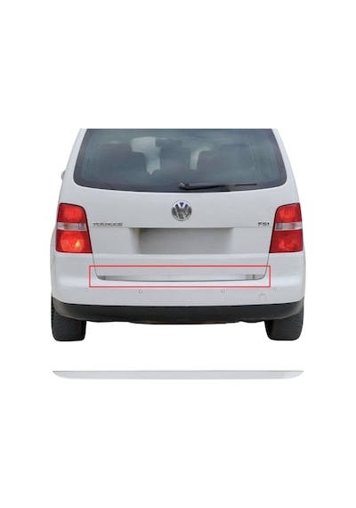 Ebal Otomotiv VW Touran Krom Alt Bagaj Çıtası 2003-2009 P. Çelik