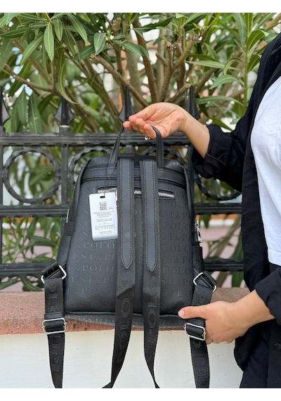 Kadın Okul Sırt Çantası 6011mh Siyah Camel