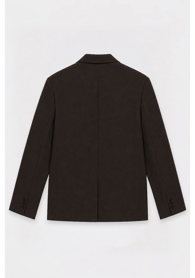 Antioch Relaxed Fit Erkek Blazer Ceket Koyu Kahve