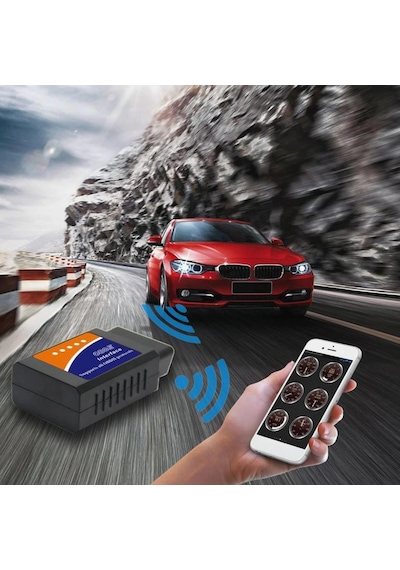 Onlinevitrin Elm327 Obd2 Kablosuz Bluetooth Araç Oto Arıza Tespit Cihazı