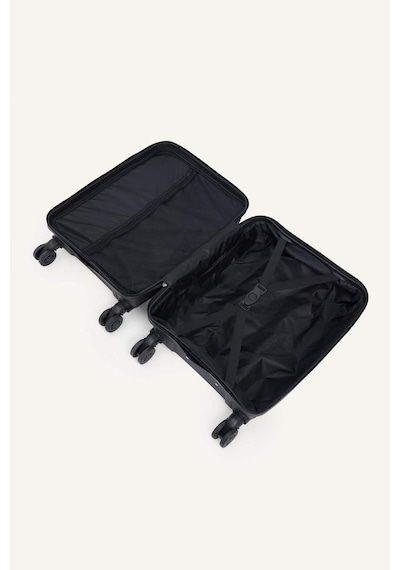 Defacto Unisex Sert Kapaklı Küçük Boy Valiz H2407axnsbk59 Siyah-bk59