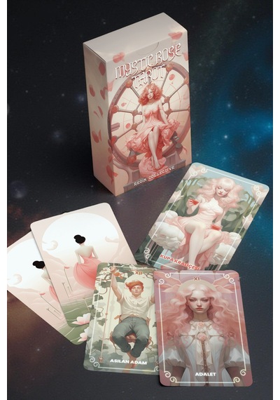 Mystic Rose Tarot Destesi Seti Ve Kullanım Kılavuzu