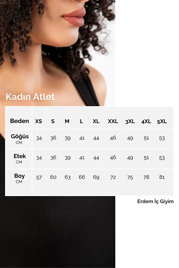 Erdem Kadın Siyah Düğmeli İp Aslılı Atlet- 2005s