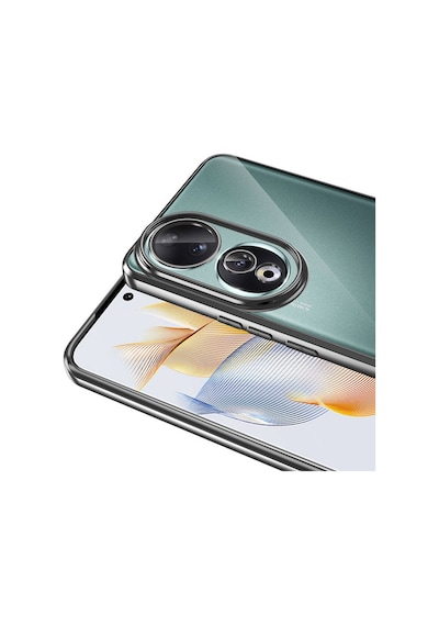 Huawei Honor 90 Uyumlu Logo Gösteren Kamera Korumalı Renkli Tasarım Kılıf