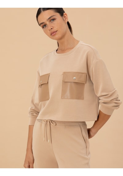 Pierre Cardin Kadın Bej Sweatshirt 50273759-vr011 Bej