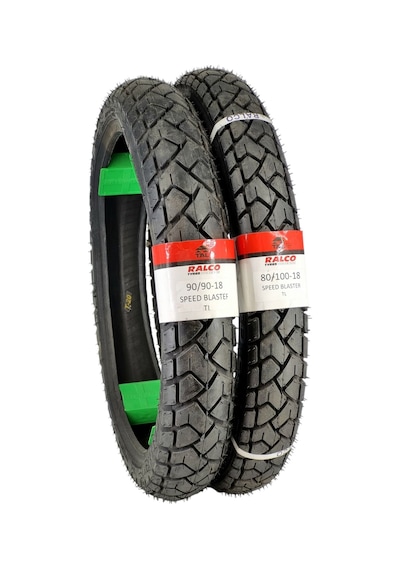 Honda Cb 125 Ace Lastik Takımı 80/100-18 Ve 90/90-18 Tl Tubeless - Dubleks