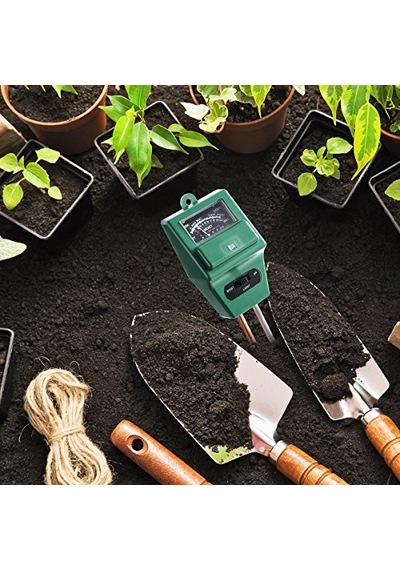 Toprak Ph Ölçer, Nem/güneş Işığı Ve Ph Testi İçin Dijital 3'ü 1 Arada Toprak Test Kiti, Ev Ve Bahçe, Bitkile 0