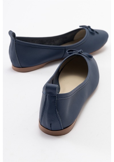 Luvishoes Cilt Kadın Babet 01 Lacivert