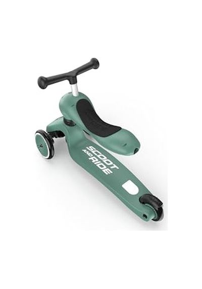 Highwaykick 1 Oturaklı Çocuk Scooter Yeşil 160629-96269 1-5 Yaş Dayanıklı Yapı Kompakt Tasarım Pürüzsüz Sürüş Açık Mavi