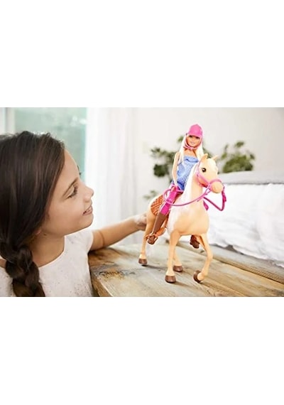 Barbie Ve Atı Temalı Oyun Seti, 3 Yaş Ve Üzeri