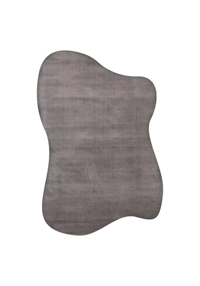 Hoom Rugs Bali Amorf 01 Antrasit Hav Toz Vermez Dekoratif Makine Halısı