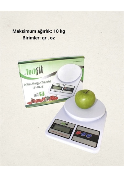 Pratik Ve Şık Tasarımıyla Dijital Mutfak Tartısı