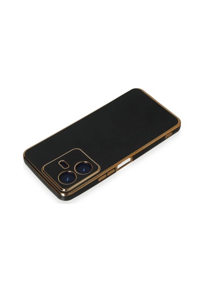 Vivo Y22 2022 Kılıf Volet Silikon - Siyah 0.2M-Çok Renkli