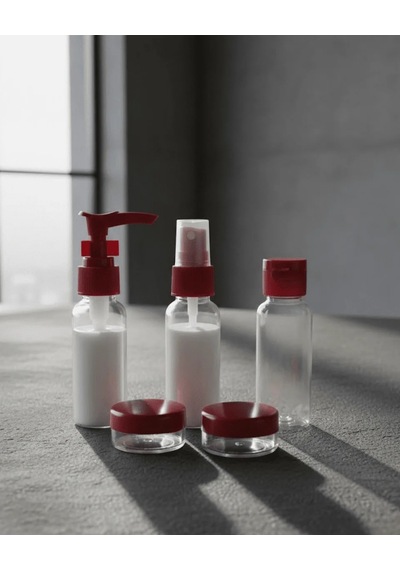 Lb 5 Parça Seyahat Dolum Şişesi Seti 30 Ml Hafif Tasarım