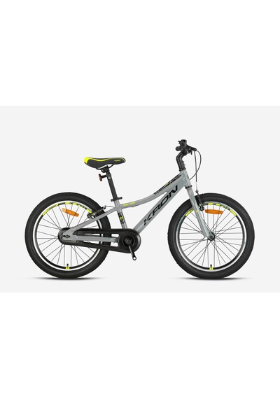 Kron Xc50-v Fren Alüminyum Kadro 20 Jant Çocuk Bisikleti Gri