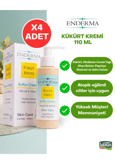 Kükürt Kremi 110ml 4 Adet