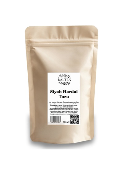 Hardal Tozu Siyah 300g