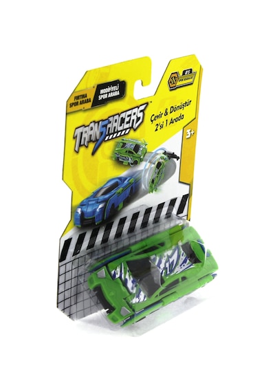 Transracers Dönüşen Araçlar Spor Arabalar Fırtına / Modifiyeli Yeşil