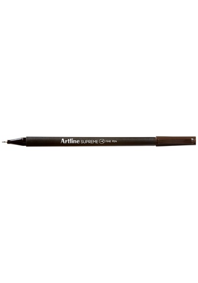 Artline Supreme Fine Pen 0.4 Mm Kalem Koyu Kahve