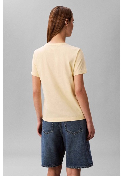 Calvin Klein Kadın Tişört-lv047b224g Yellow