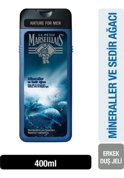 Le Petit Marseillais Duş Jeli Men Serisi Ve Sedir Ağacı 400 Ml Sku: Smg8690010385819 Diğer