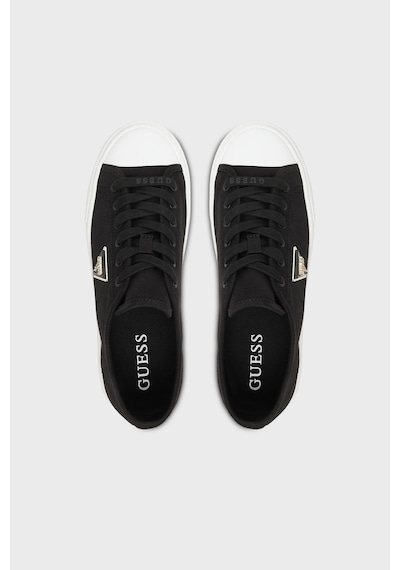 Guess Bayan Ayakkabı Fljjz3 Fab12 Black Siyah Siyah