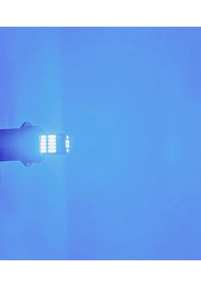 T10 Led 26 Ledli W5w Canbus Metal Ultra Power Kristal Mavi Park Plaka Tavan Ampulü