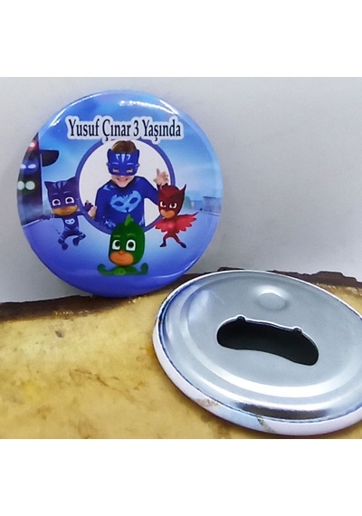 Pija Maskeliler Pjmaskeliler Doğum Günü Partisi Baskılı 10 Adet