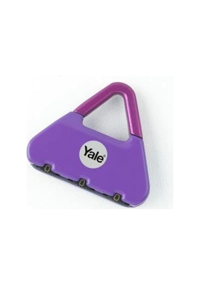 Yale Novelty-1 Pembe Mor Şifreli Asma Kilit