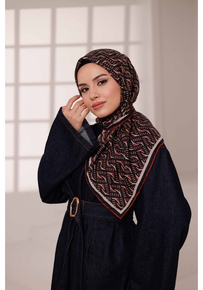 Mimiyum D S Model Soft Eşarp Kiremit