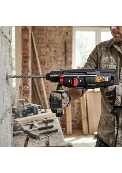 Cat Dx2140 800watt 3.0j 26mm Sds-plus Profesyonel Kırıcı/delici + 1 Adet Delici Uç