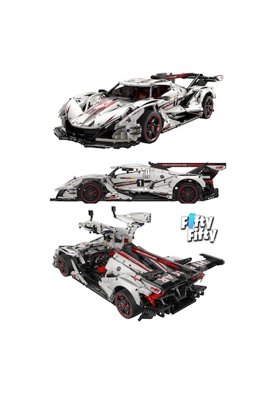 Cada V12 Hypercar -c61053w 4449 Parça Profesyonel Oyuncak Yapım Seti
