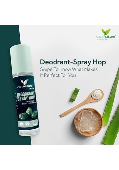 Men - Alüminyumsuz Ve Parabensiz - Vegan Ve Organik Erkek Deodorant Sprey