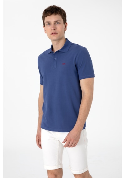 U.S. Polo Assn. Erkek Regular Fit Polo Yaka Açık Lacivert Basic Tişört 50306007-VR059 U.S. Polo Assn. Erkek Regular Fit Polo Yaka Açık Lacivert Basic Tişört 50306007-VR059