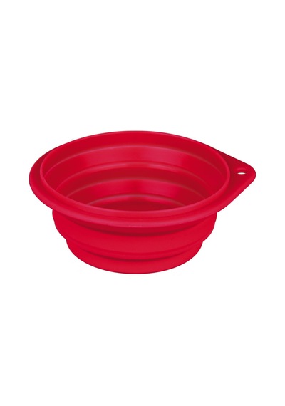 Trixie 25010 11 CM Silikon Köpek Mama ve Su Kabı 250 ML Çok Renkli