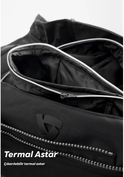Revit Vertical Gore-Tex Mont Gri Siyah
